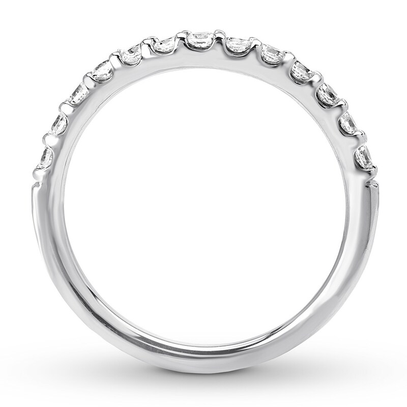 Diamond Wedding Band 1/3 carat tw Round 14K White Gold
