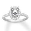 Thumbnail Image 0 of Diamond Ring Setting 3/8 carat tw 14K White Gold