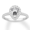 Thumbnail Image 0 of Diamond Ring Setting 3/8 ct tw Round 14K White Gold (I/1)