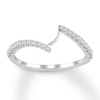 Thumbnail Image 0 of Diamond Wedding Band 1/4 carat tw Round 14K White Gold