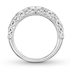 Thumbnail Image 1 of Diamond Wedding Band 1/3 carat tw Round 14K White Gold