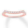 Thumbnail Image 0 of Diamond Wedding Band 1/4 carat tw Round 14K Rose Gold