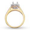 Thumbnail Image 1 of Diamond Ring Setting 1/2 carat tw Round 14K Two-Tone Gold