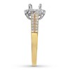 Thumbnail Image 2 of Diamond Ring Setting 1/2 carat tw Round 14K Two-Tone Gold