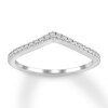 Thumbnail Image 0 of Diamond Wedding Band 1/6 carat tw Round 14K White Gold