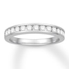 Thumbnail Image 0 of Colorless Diamond Wedding Band 1/2 carat tw 14K White Gold