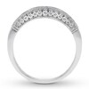 Diamond Wedding Band 5/8 ct tw Princess/Round 14K White Gold