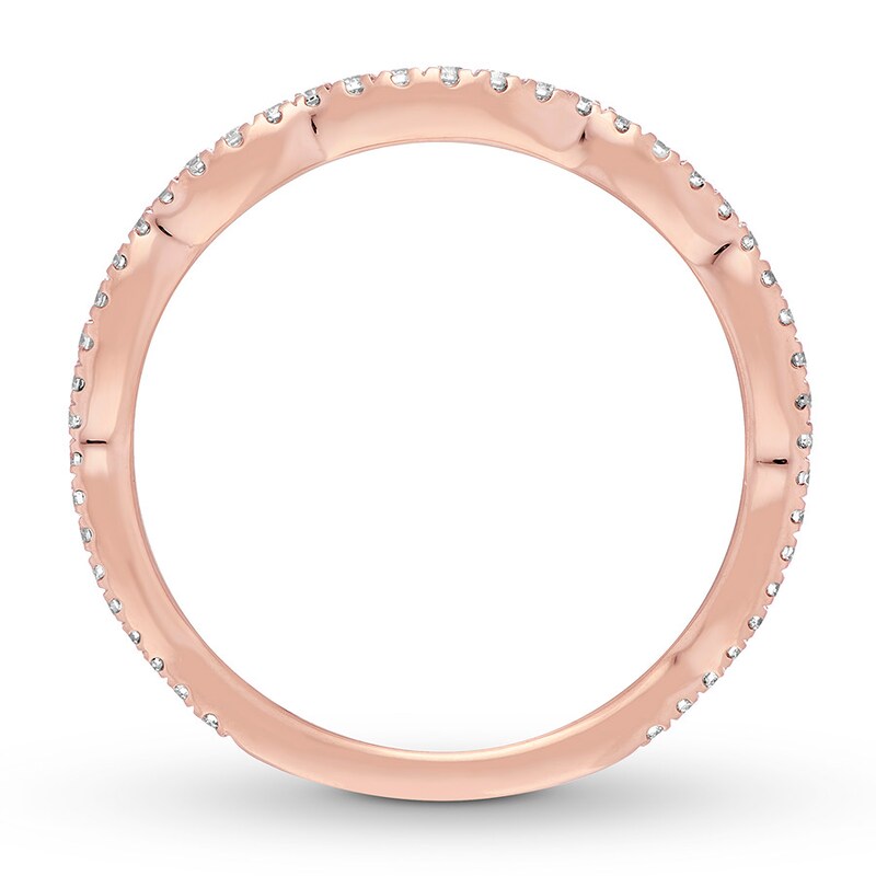 Neil Lane Wedding Band 1/5 carat tw Diamonds 14K Rose Gold