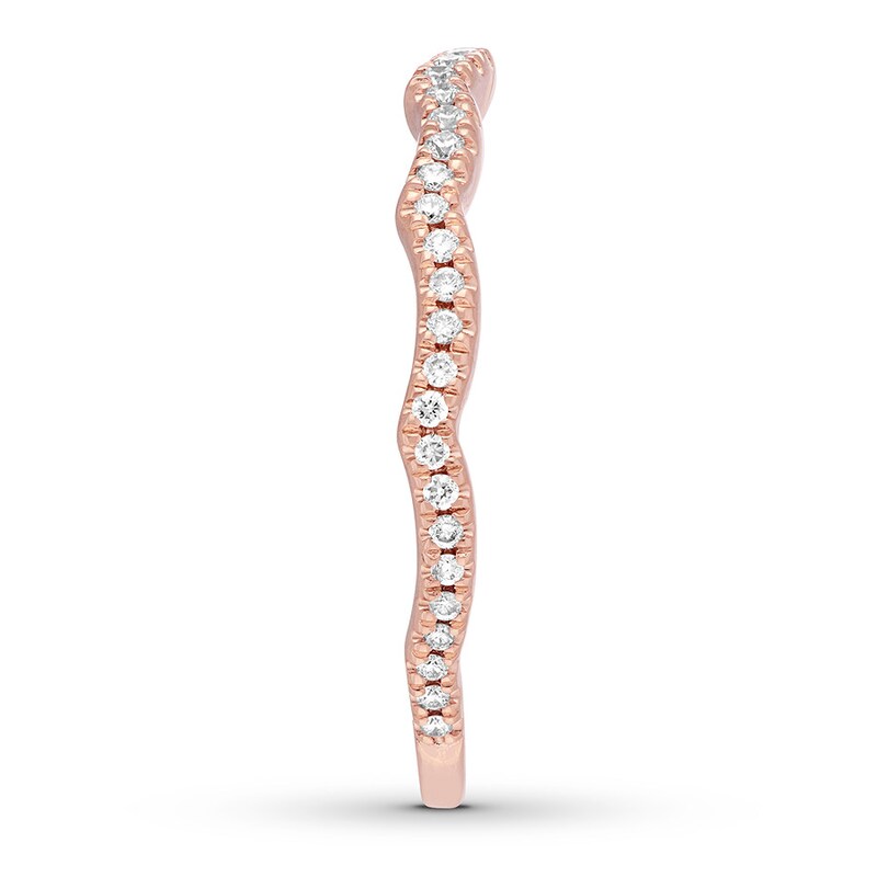Neil Lane Wedding Band 1/5 carat tw Diamonds 14K Rose Gold