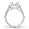 Thumbnail Image 1 of Diamond Ring Setting 1/8 carat tw Round 14K White Gold
