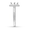 Thumbnail Image 2 of Diamond Ring Setting 1/8 carat tw Round 14K White Gold