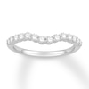 Thumbnail Image 0 of Colorless Diamond Wedding Band 3/8 ct tw Round 14K White Gold