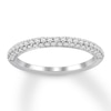 Thumbnail Image 1 of Diamond Wedding Band 1/2 carat tw Round 14K White Gold