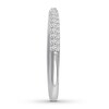 Thumbnail Image 2 of Diamond Wedding Band 1/2 carat tw Round 14K White Gold