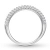 Thumbnail Image 3 of Diamond Wedding Band 1/2 carat tw Round 14K White Gold