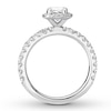 Thumbnail Image 1 of Diamond Ring Setting 1/2 carat tw Round 14K White Gold