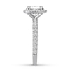 Thumbnail Image 3 of Diamond Ring Setting 1/2 carat tw Round 14K White Gold