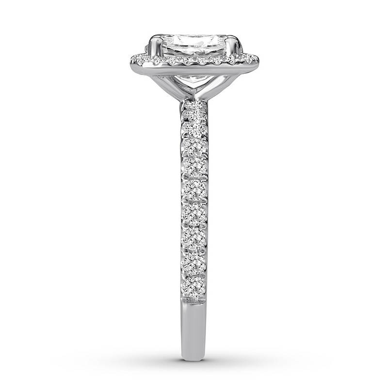 Main Image 3 of Diamond Ring Setting 1/2 carat tw Round 14K White Gold