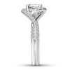 Thumbnail Image 2 of Diamond Ring Setting 3/8 carat tw Round 14K White Gold