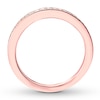 Thumbnail Image 2 of Diamond Wedding Band 1/6 carat tw Round 14K Rose Gold