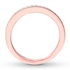 Thumbnail Image 1 of Diamond Wedding Band 1/6 carat tw Round 14K Rose Gold