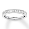Thumbnail Image 0 of Diamond Wedding Band 1/2 carat tw Princess-cut 14K White Gold