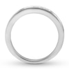 Thumbnail Image 1 of Diamond Wedding Band 1/2 carat tw Princess-cut 14K White Gold