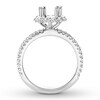 Thumbnail Image 1 of Diamond Ring Setting 1/2 carat tw Round 14K White Gold