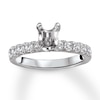 Thumbnail Image 0 of Diamond Engagement Ring Setting 5/8 ct tw Round 14K White Gold