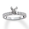 Thumbnail Image 1 of Diamond Engagement Ring Setting 5/8 ct tw Round 14K White Gold