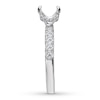 Thumbnail Image 3 of Diamond Engagement Ring Setting 5/8 ct tw Round 14K White Gold