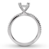 Thumbnail Image 2 of Diamond Engagement Ring Setting 1/6 ct tw Round 14K White Gold