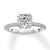 Thumbnail Image 3 of Diamond Engagement Ring Setting 1/6 ct tw Round 14K White Gold