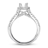 Thumbnail Image 1 of Diamond Ring Setting 3/8 ct tw Round 14K White Gold