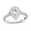 Thumbnail Image 3 of Diamond Ring Setting 3/8 ct tw Round 14K White Gold