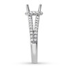 Thumbnail Image 2 of Diamond Ring Setting 3/8 ct tw Round-cut 14K White Gold