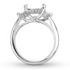 Thumbnail Image 1 of Diamond Ring Setting 1/3 ct tw Round 14K White Gold