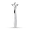 Thumbnail Image 2 of Diamond Ring Setting 1/3 ct tw Round 14K White Gold
