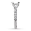 Thumbnail Image 2 of Diamond Engagement Ring Setting 3/8 ct tw Round 14K White Gold