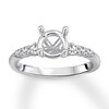 Thumbnail Image 0 of Diamond Ring Setting 1/4 carat tw Round 14K White Gold