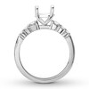 Thumbnail Image 1 of Diamond Ring Setting 1/4 carat tw Round 14K White Gold
