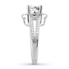 Thumbnail Image 2 of Diamond Ring Setting 1/2 carat tw Round-cut 14K White Gold