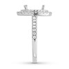 Thumbnail Image 2 of Diamond Ring Setting 5/8 carat tw Round 14K White Gold
