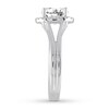 Thumbnail Image 2 of Diamond Ring Setting 1/8 carat tw Round-cut 14K White Gold