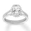 Thumbnail Image 3 of Diamond Ring Setting 1/8 carat tw Round-cut 14K White Gold
