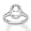 Thumbnail Image 0 of Diamond Ring Setting 1/5 carat tw Round 14K White Gold