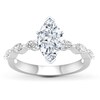 Thumbnail Image 2 of Diamond Ring Setting 5/8 carat tw Marquise 14K White Gold