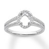 Thumbnail Image 0 of Diamond Ring Setting 1/3 carat tw Round-cut 14K White Gold