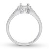 Thumbnail Image 1 of Diamond Ring Setting 1/3 carat tw Round-cut 14K White Gold