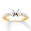 Thumbnail Image 0 of Colorless Diamond Ring Setting 5/8 ct tw Round 14K Yellow Gold